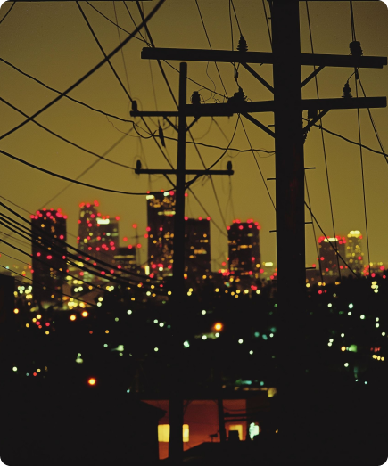 night in a city